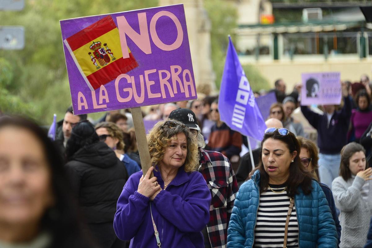 Manifestacion 8 M en Elche