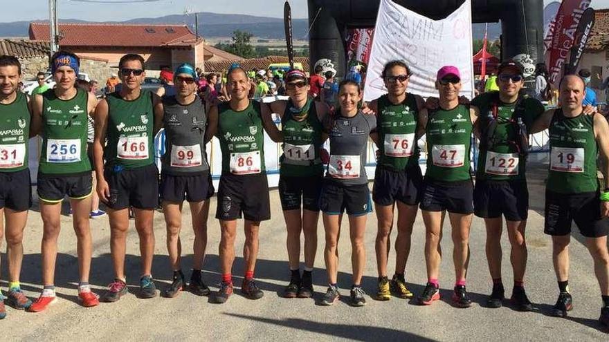 Equipo Viafarma-Clínica Dental Cifuentes que tomó parte en la Copa.