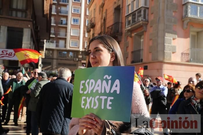 Concentración 'España existe' en Cartagena