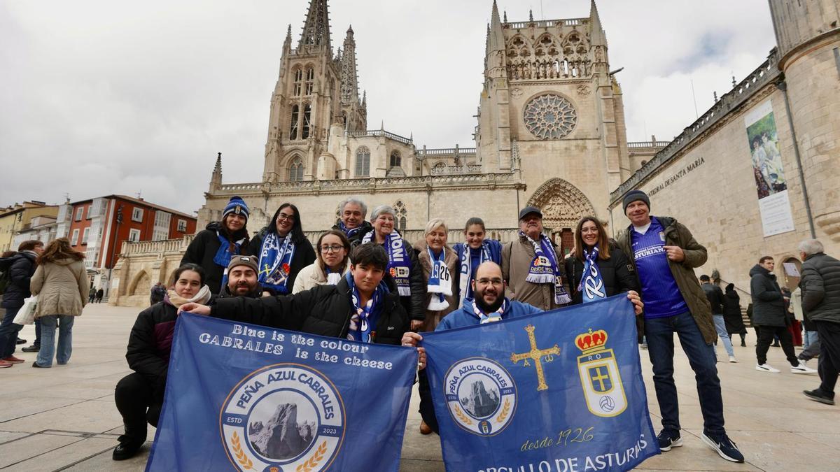 Oviedo Fans in Burgos