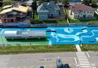 El skate park de Salinas ya está a punto para la temporada estival