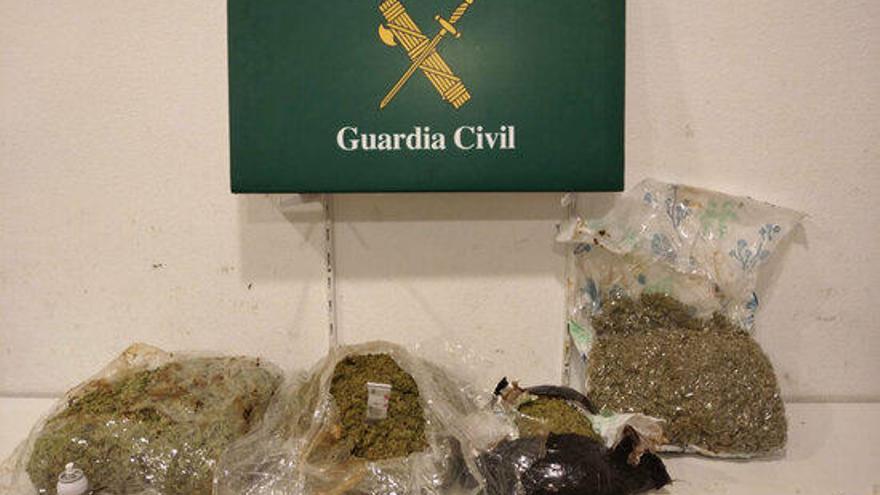 Droga incautada per la Guàrdia Civil