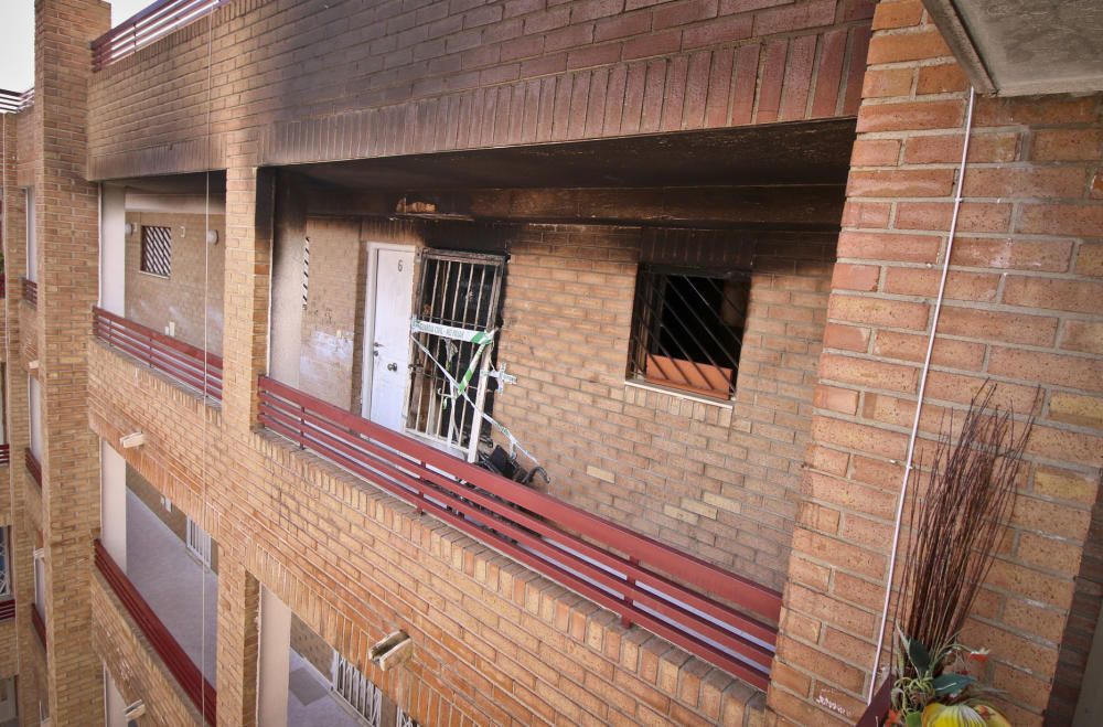 Muere un discapacitado en un incendio en Torrevieja