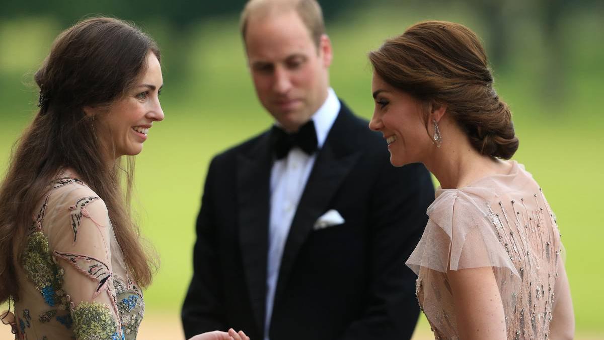 Príncipe Guillermo, Kate Middleton y Rose Hanbury