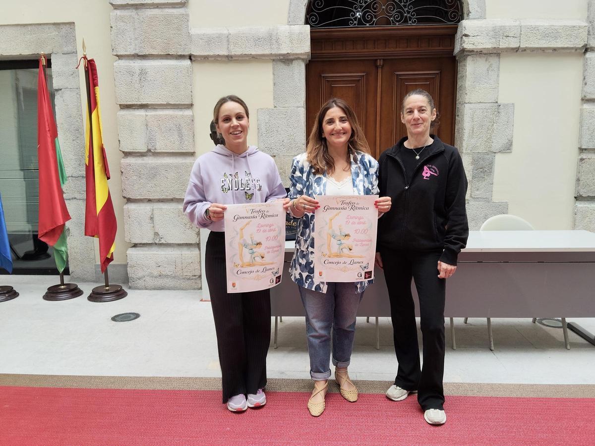 Presentación del V Trofeo de Gimnasia Rítmica ‘Concejo de Llanes’ se celebrará este domingo.
