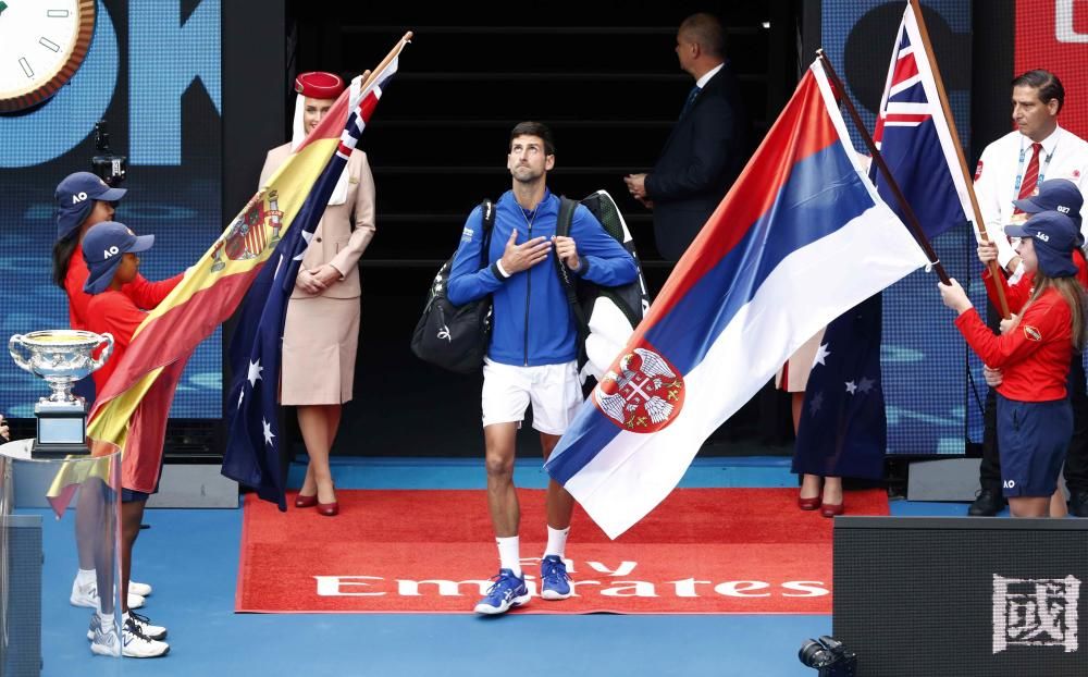 Final del Open de Australia: Djokovic-Nadal