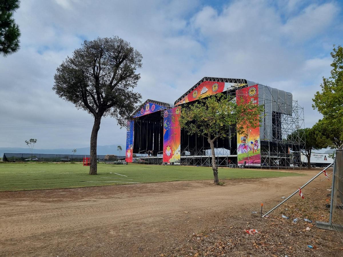 Els escenaris ja estan a punt
