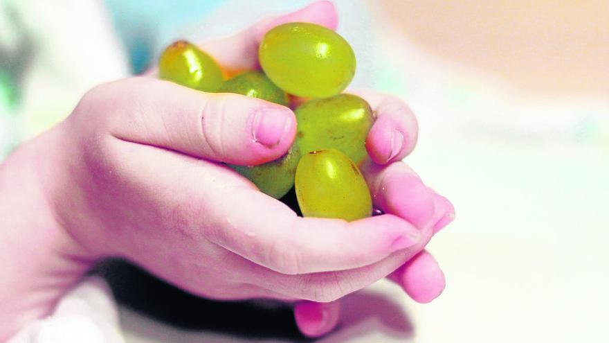 Los otorrinos aconsejan no dar uvas enteras a menores de 5 años en Nochevieja