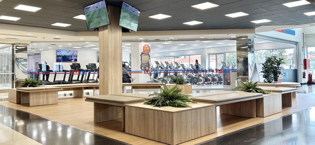 La nueva ampliación del gimnasio EVOFIT.