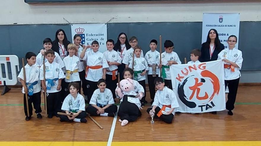 Buenos resultados del Kung Tai de Lalín en  el Gallego escol
