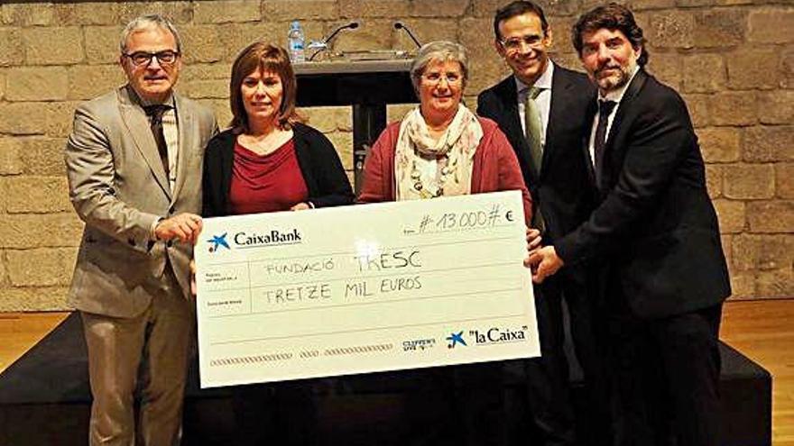 La Fundació TRESC rep 13.000 euros