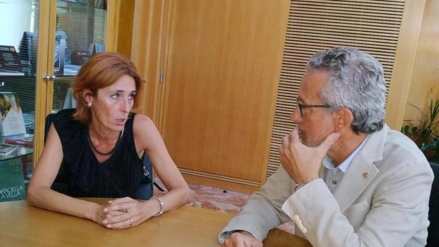 Sònia Martínez sha reunit amb el subdelegat