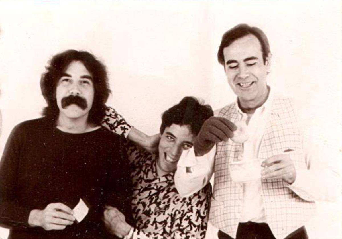 Tico Balanzá, Remigi Palmero y Julio Bustamante.