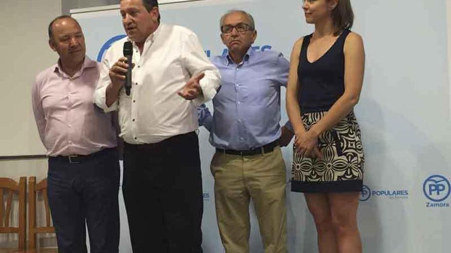 José María Barrios, Javier Faúndez, Dionisio García y Clara San Damián.