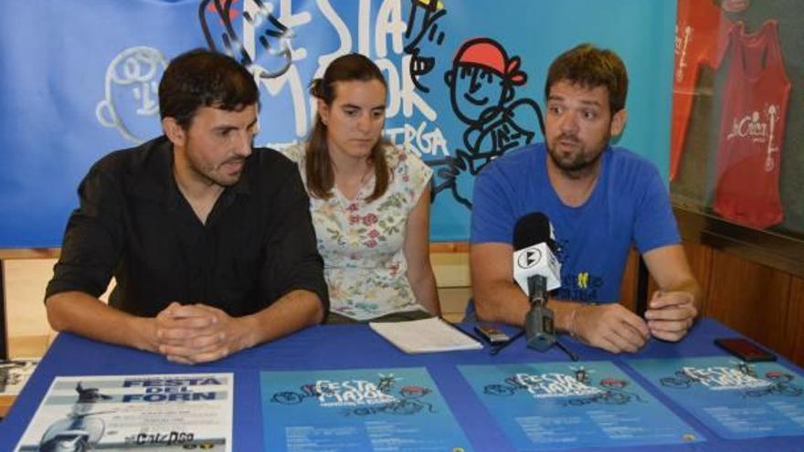 Presentació dels actes de la festa major, ahir a la tarda