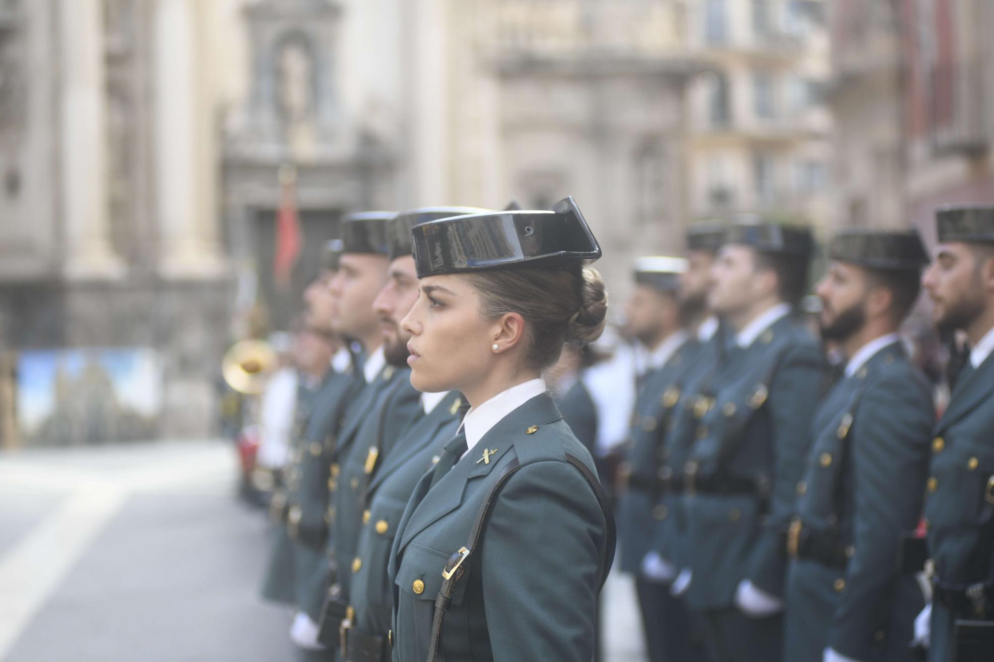 Acto institucional de la Guardia Civil en Murcia por el día de su Patrona