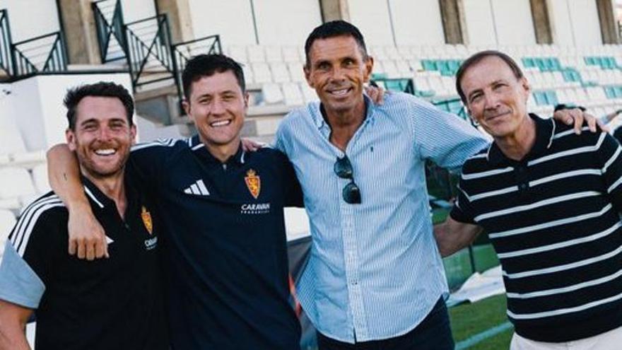 Gustavo Poyet, exjugador del Real Zaragoza: «Ibai y Ander andan entusiasmados, parece que estén jugando la Recopa»