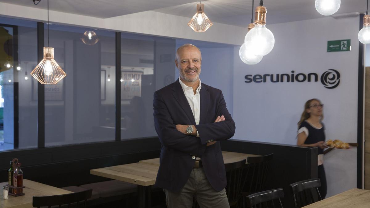 El presidente y director general de Serunion, Antoni Llorens, en una imagen de archivo.