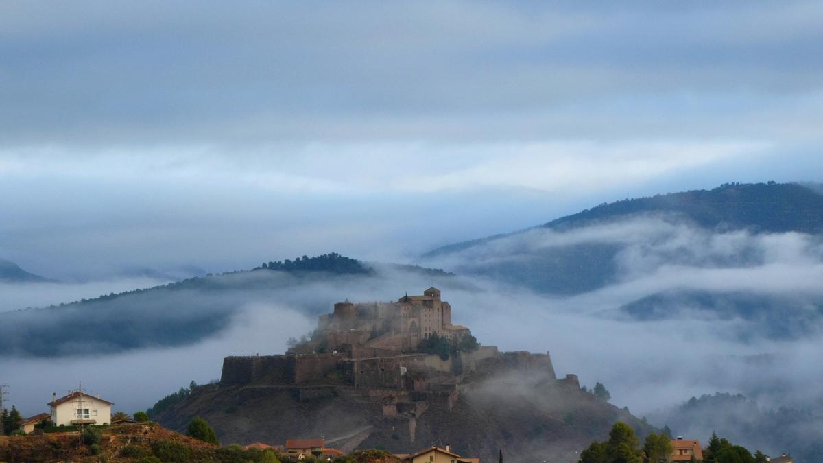 Boires matinals a Cardona.