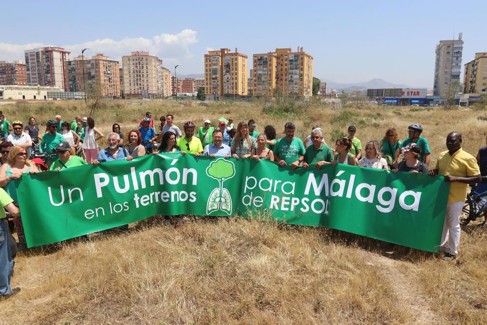 II Marcha en Bici por el Bosque Urbano en Repsol