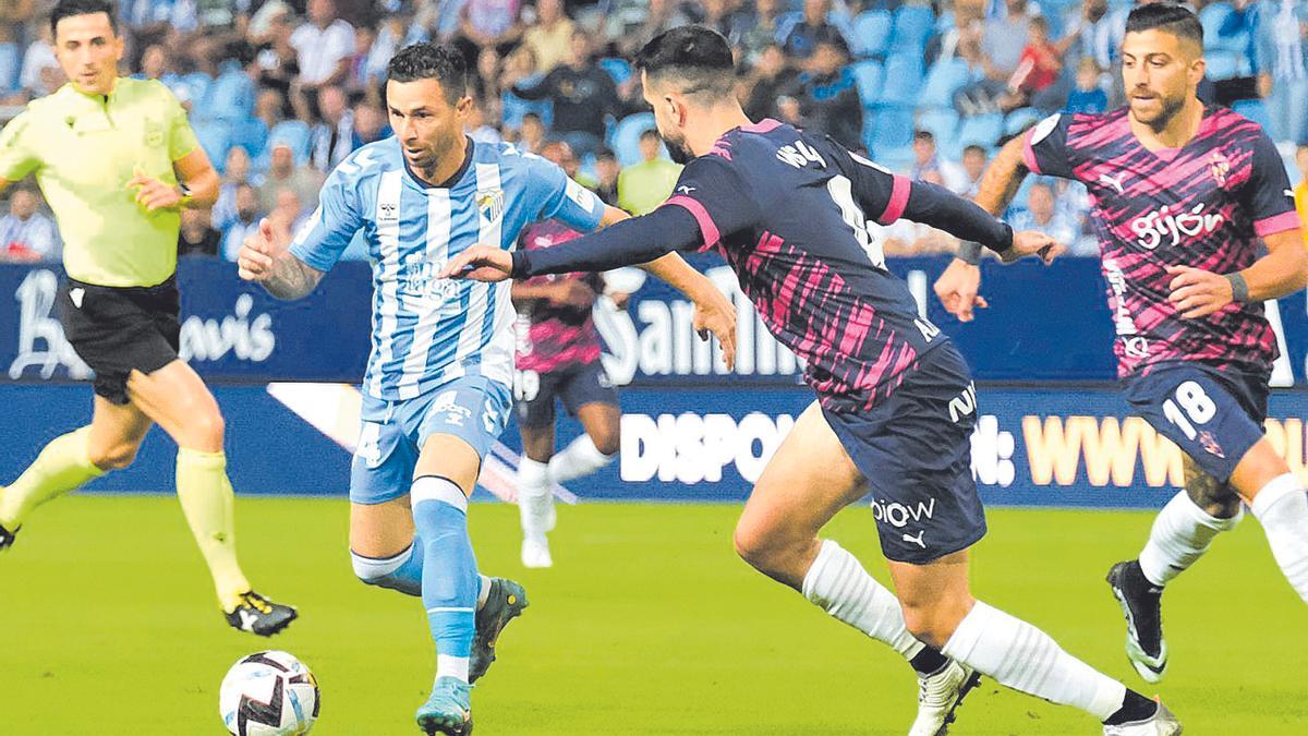 Rubén Castro, en el choque contra el Sporting, se reencontrará con el FC Cartagena.