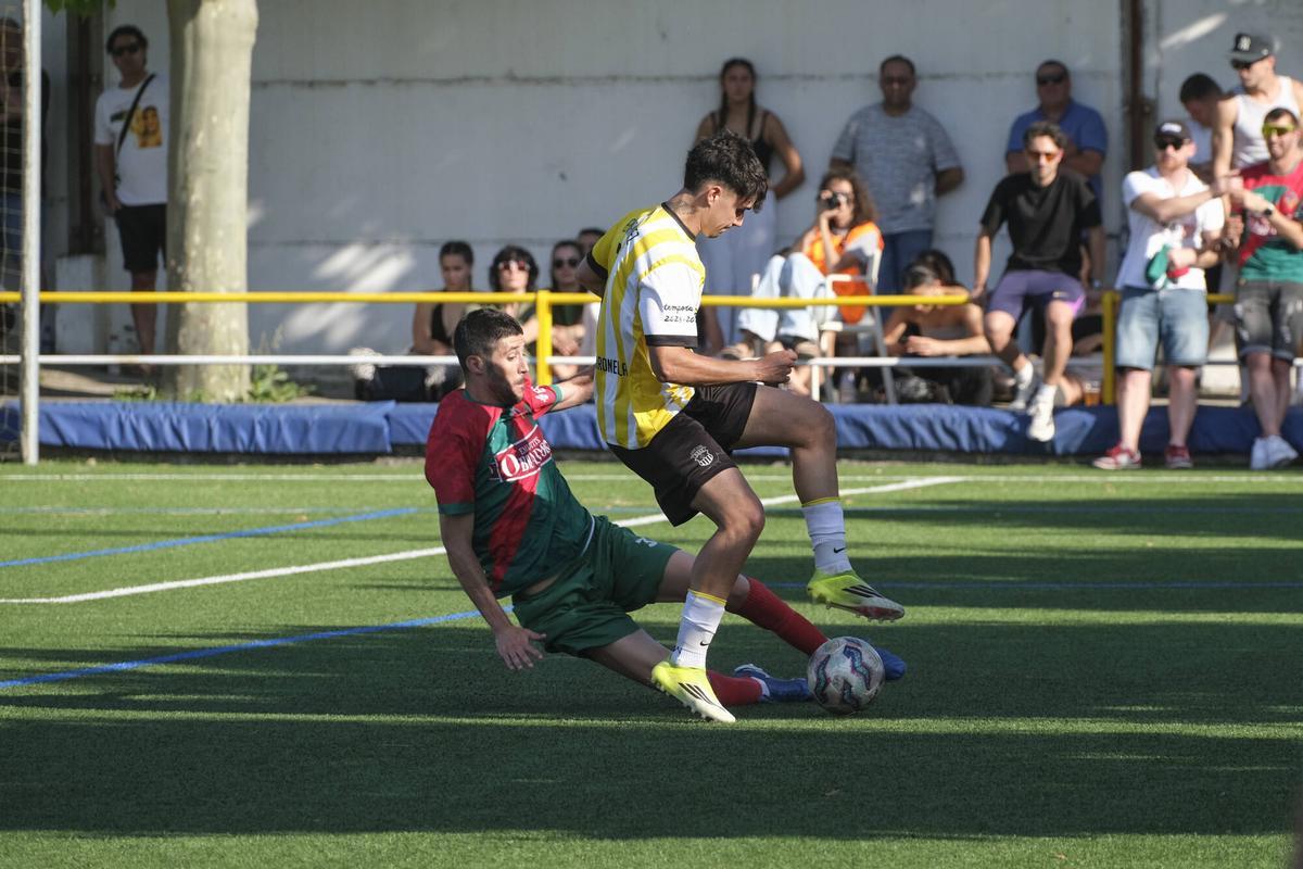 Imatges del partit de promoció Gironella - Puig-reig