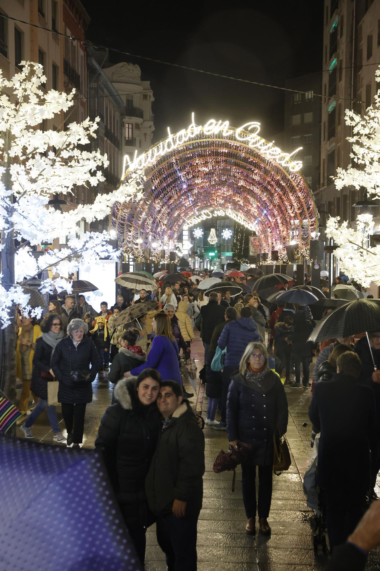 EN IMÁGENES: Ambiente navideño en Oviedo