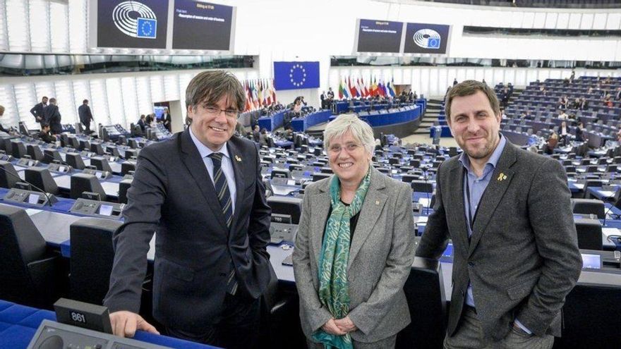 La Eurocámara vota la retirada de la inmunidad a Puigdemont, Comín y Ponsatí