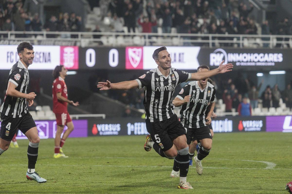 Las mejores imágenes del FC Cartagena-Sevilla Atlético