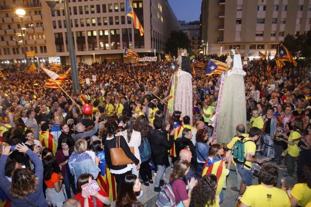 Concentració a Girona