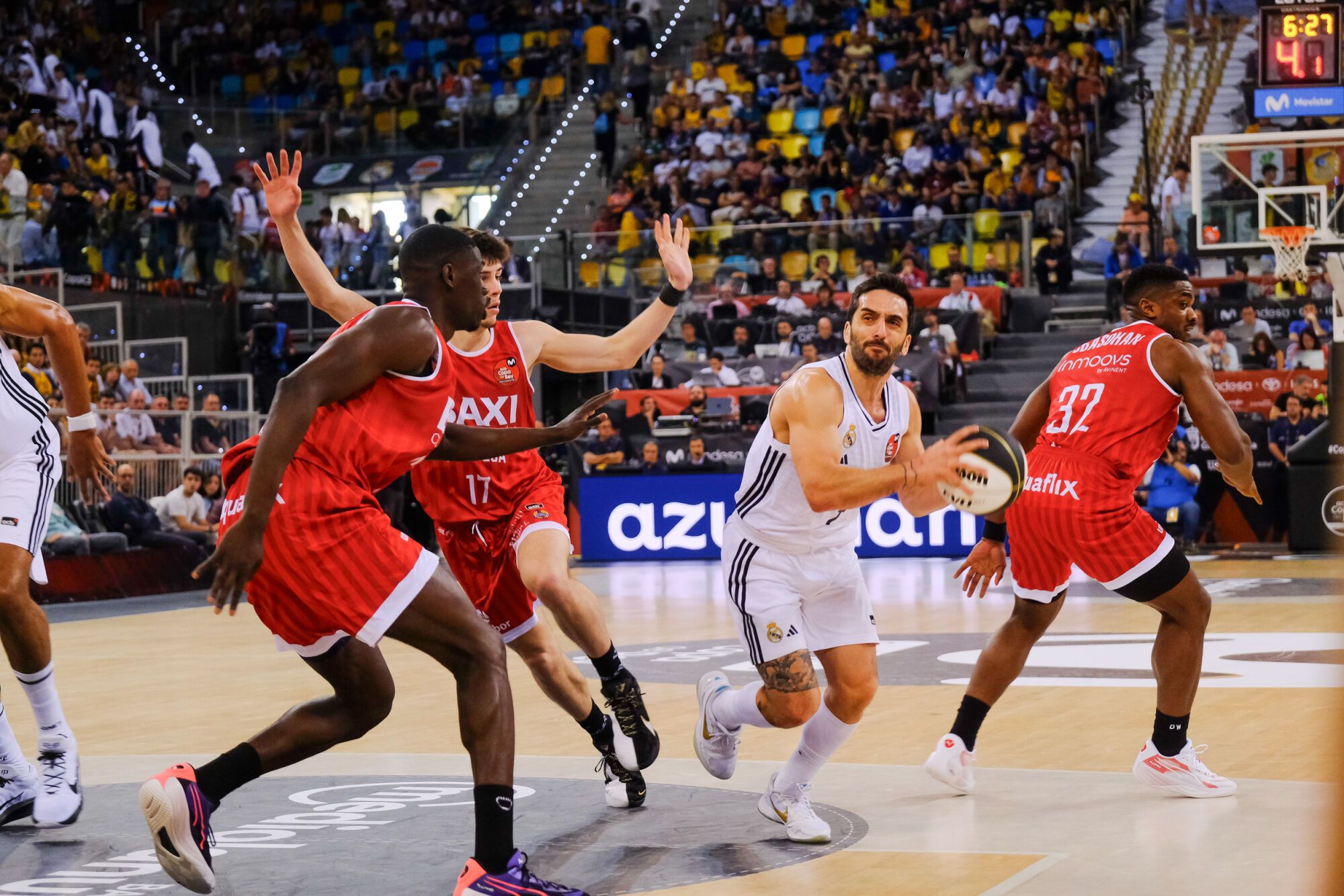 Copa del Rey de baloncesto: Real Madrid - BAXI Manresa