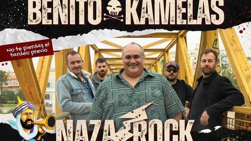 Benito Kamelas encabeza el cartel del Nazarock de Orihuela: esta es la fecha y grupos que actuarán