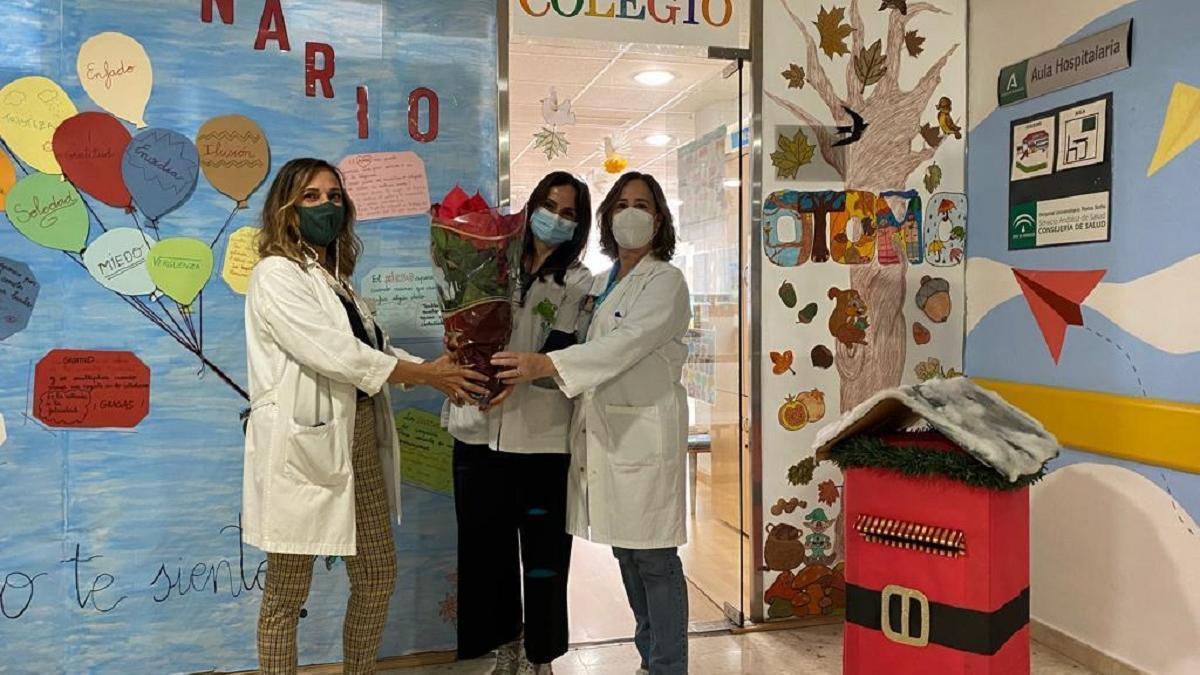 Concursos de decoración, villancicos, deliciosos menús y una cartelera de cine especial llenan este año la programación navideña del hospital Reina Sofía.