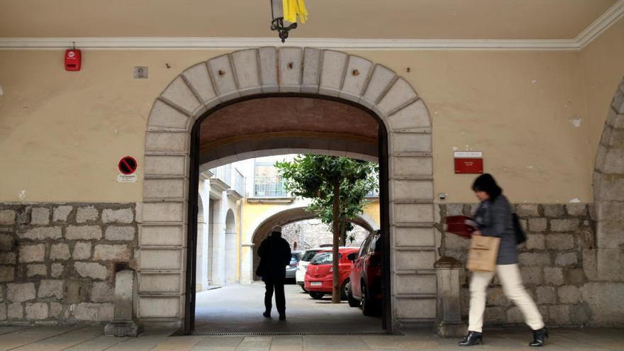 L&#039;entrada del Bisbat de Girona