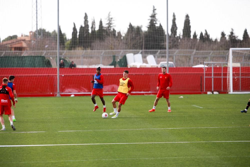 Primera sesión de 2018 del Real Mallorca