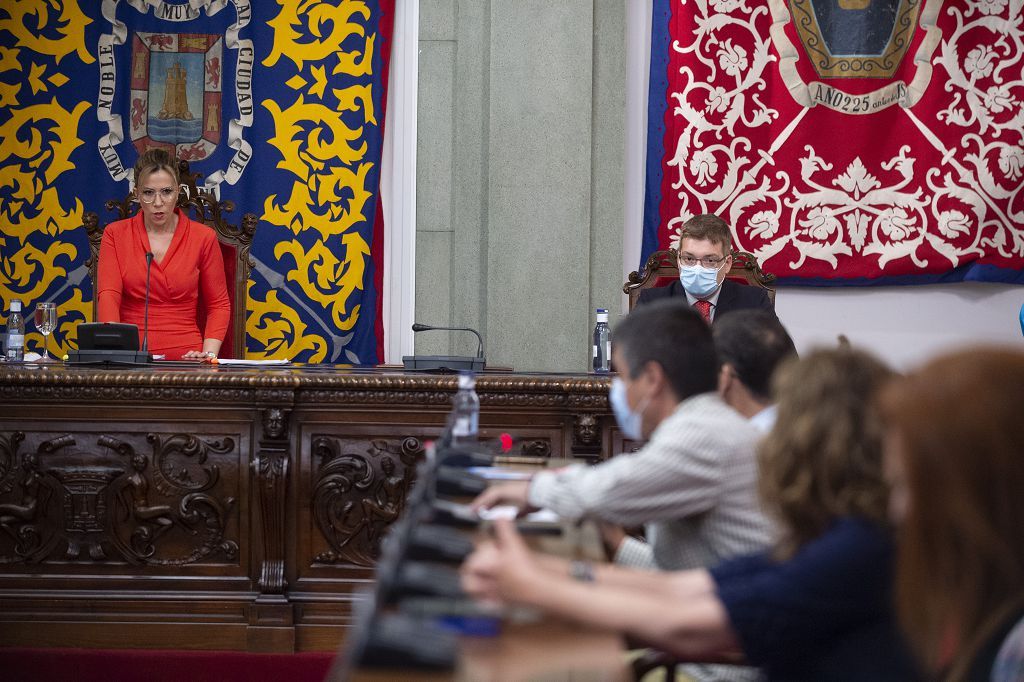 Despedida de Ana Belén Castejón como alcaldesa de Cartagena