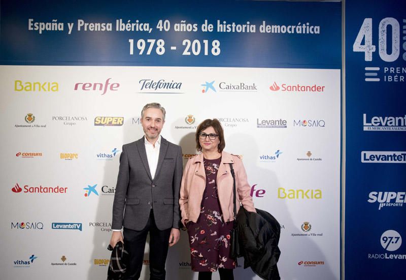 Photocall de la gala del 40 aniversario de Prensa Ibérica en Levante-EMV