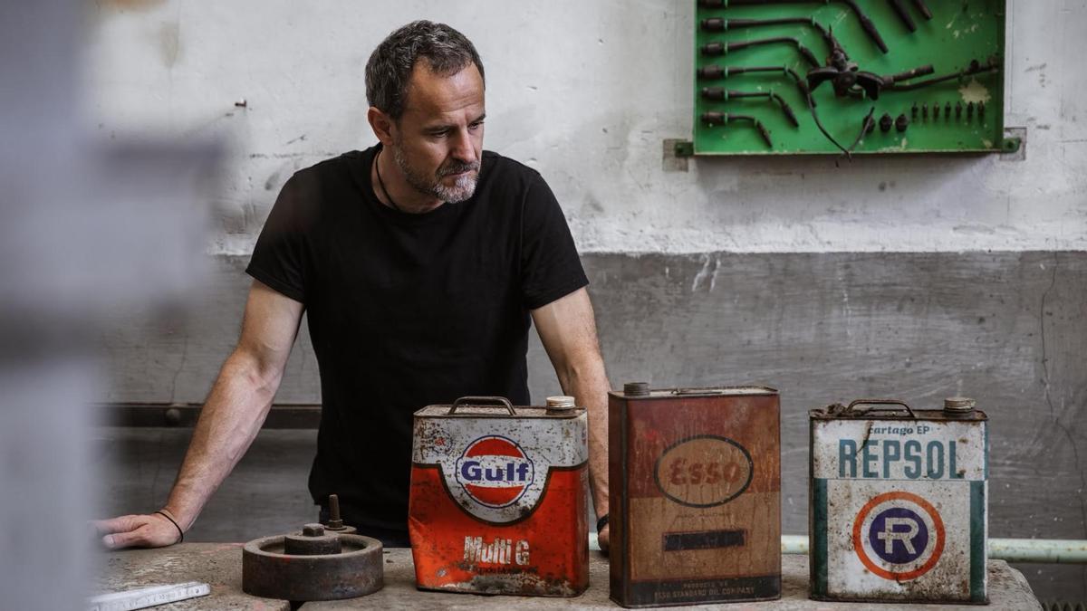 Lluís Riera, autor de "Fúria", novel·la guanyadora del V Premi Margarida Aritzeta-Vila de Creixell