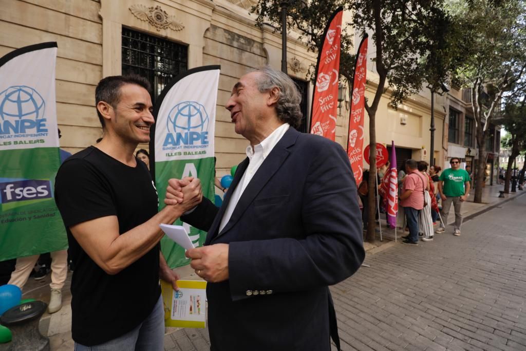 Arrancan las protestas en los institutos contra la LOMLOE