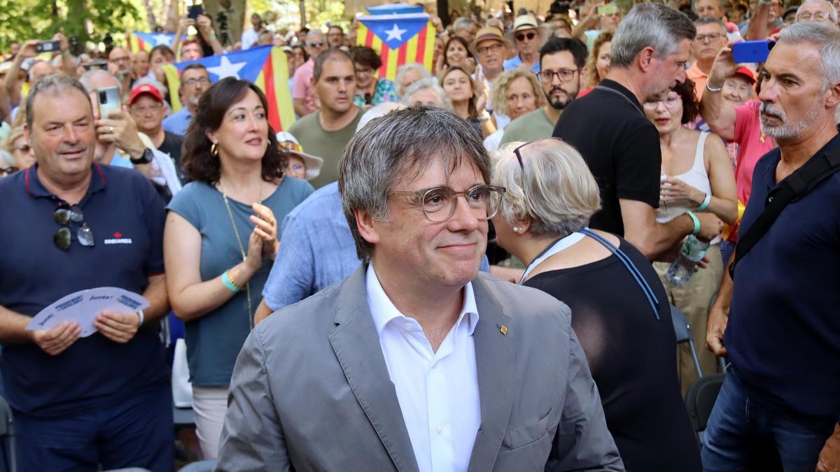 El expresident de la Generalitat y líder de Junts, Carles Puigdemont.