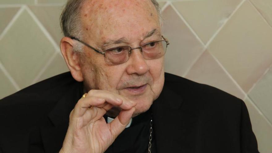 Fernando Sebastián fue nombrado cardenal en 2014 por el Papa Francisco.