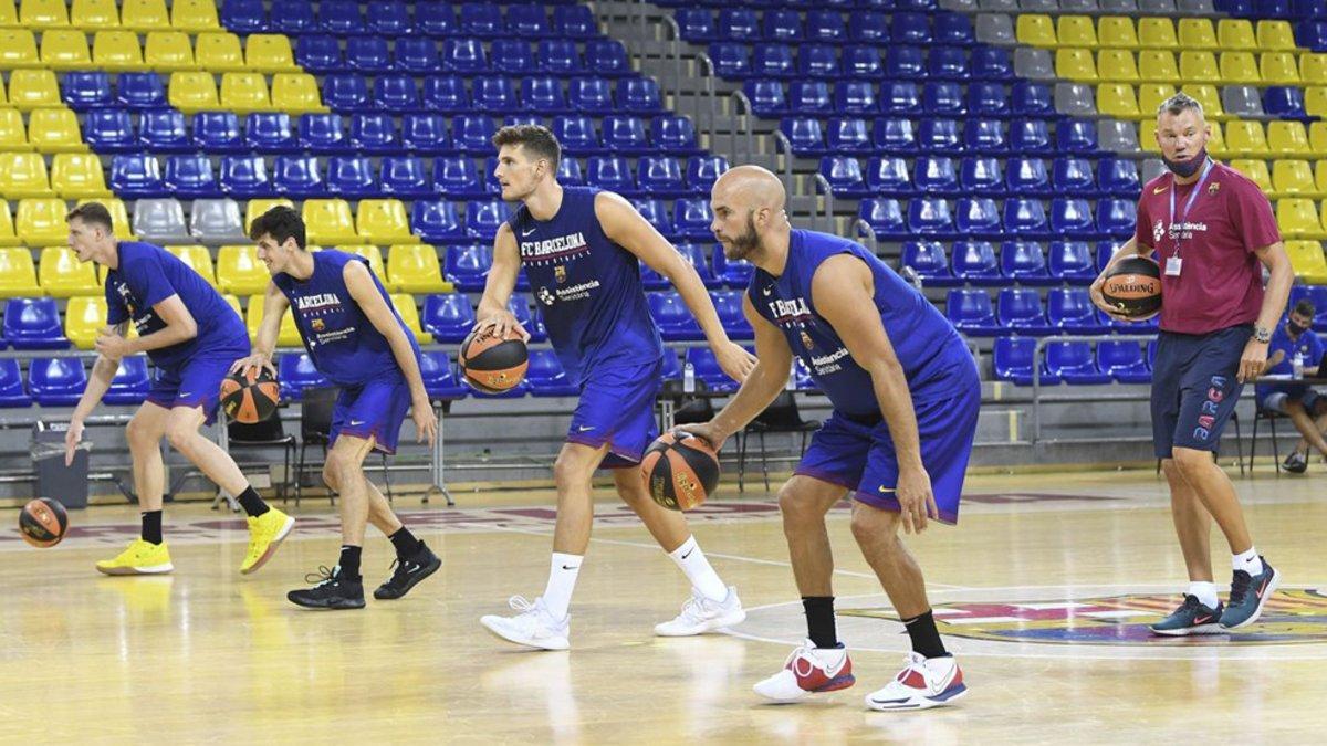 Jasikevicius ya trabajará desde el domingo con la plantilla al completo