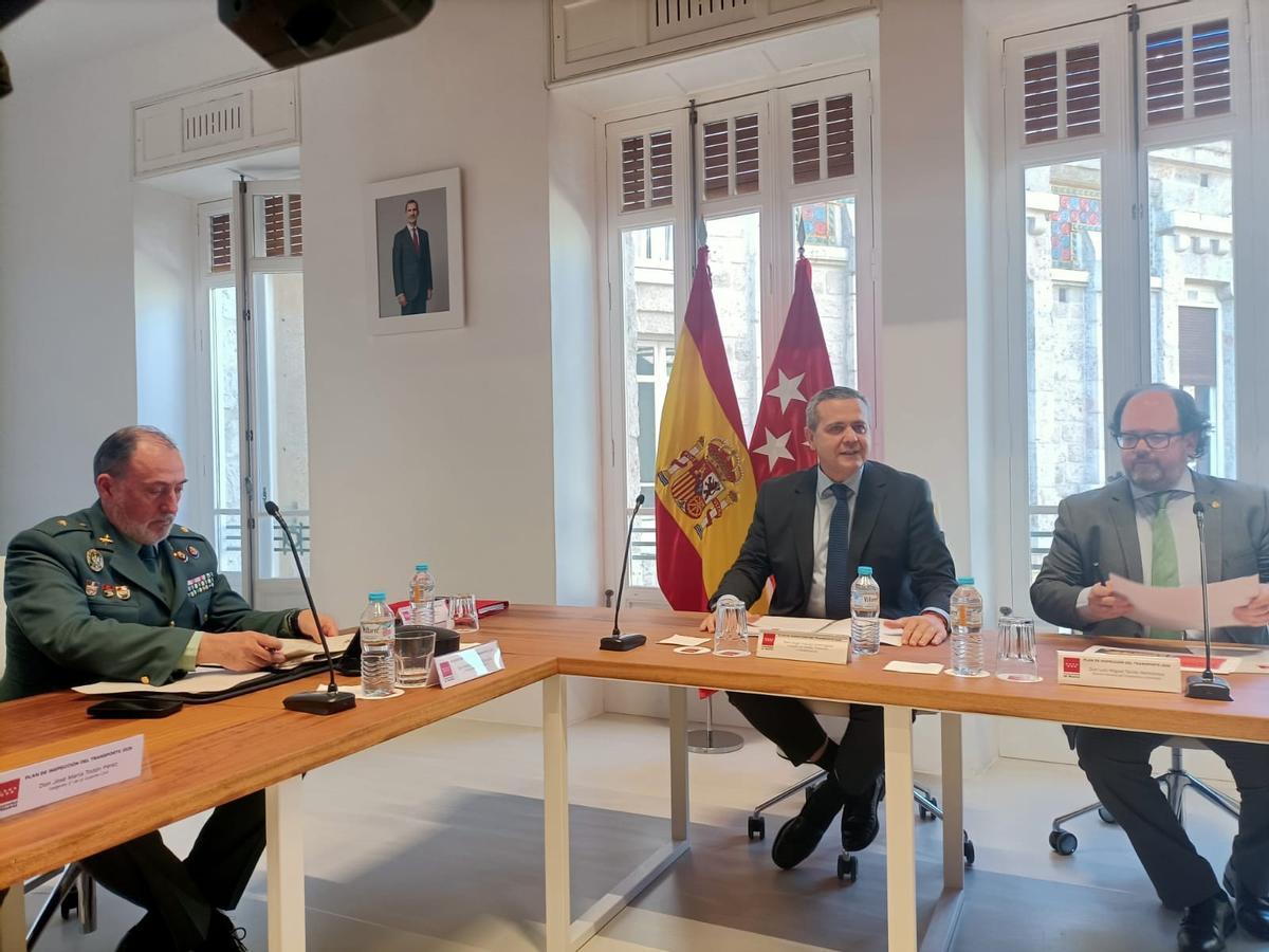 El consejero de Vivienda, Transportes e Infraestructuras de la Comunidad, Jorge Rodrigo.