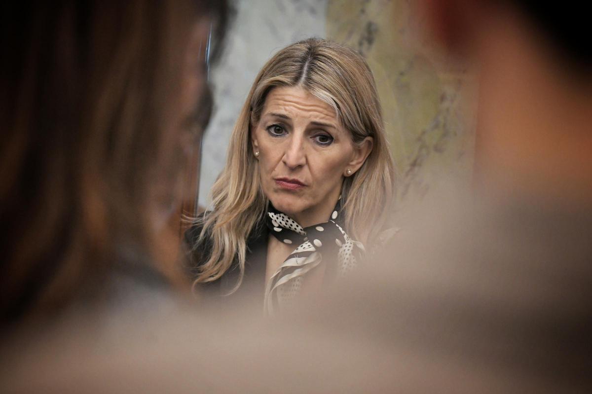 La vicepresidenta segunda y ministra de Trabajo y Economía Social, Yolanda Díaz.