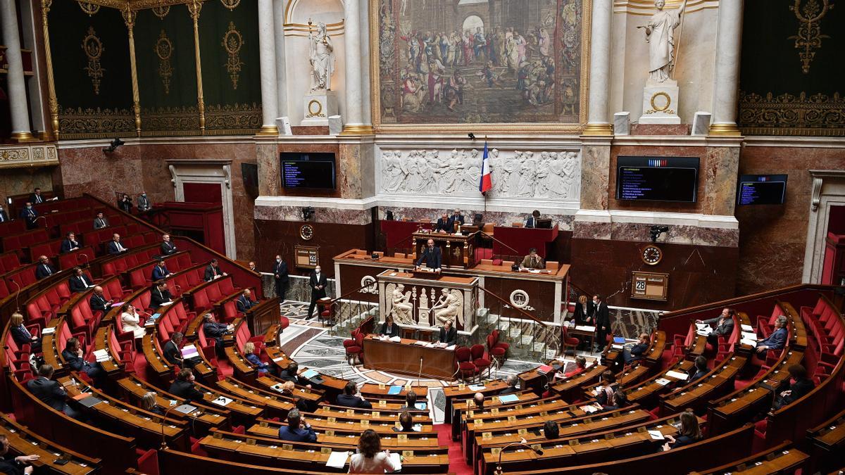 La Asamblea Nacional francesa, en un imagen de archivo.