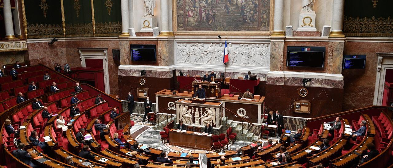 La Asamblea Nacional francesa, en un imagen de archivo.