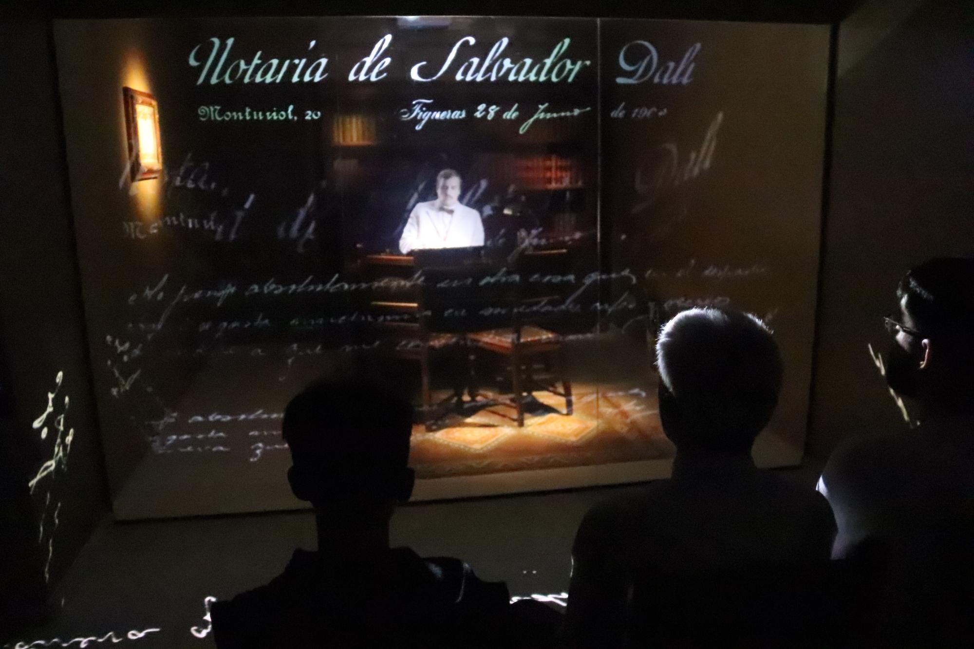 La Casa Natal Salvador Dalí aposta pels hologrames, els màppings i les projeccions audiovisuals