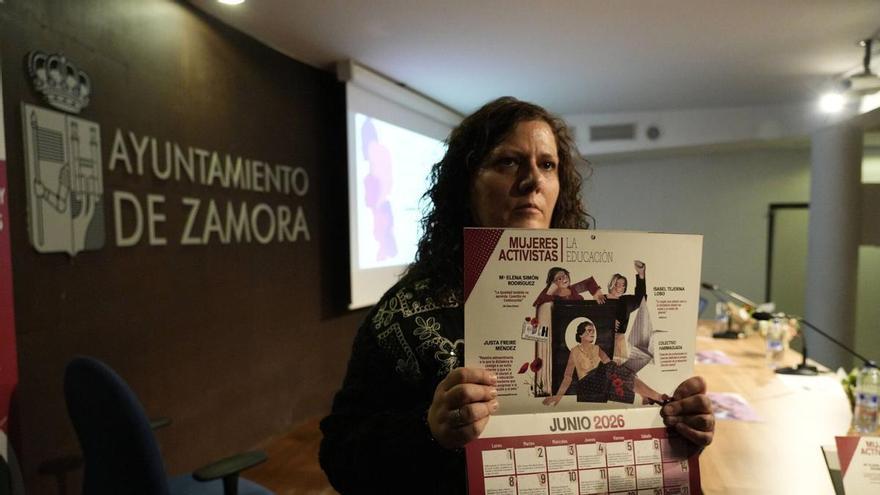 Las zamoranas que se cuelan junto a Greta Thunberg, Malala o Clara Campoamor en el calendario de mujeres activistas