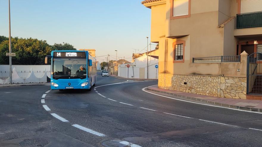 Reclaman la conexión con bus urbano de El Albujón y Las Lomas con Pozo Estrecho en Cartagena