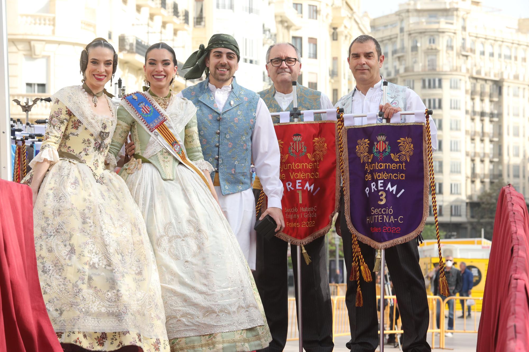 Entrega de los premios de las Fallas 2022 a las comisiones (I)